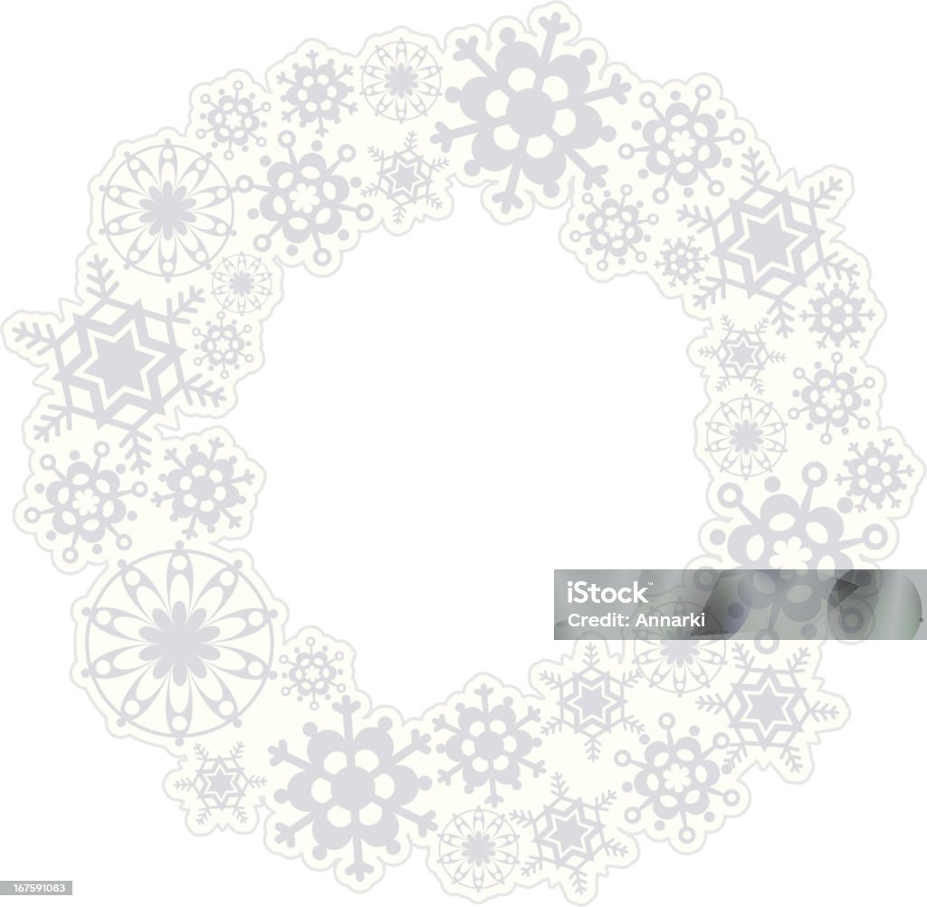 Snowflake Wieniec - Grafika wektorowa royalty-free (Bez ludzi)