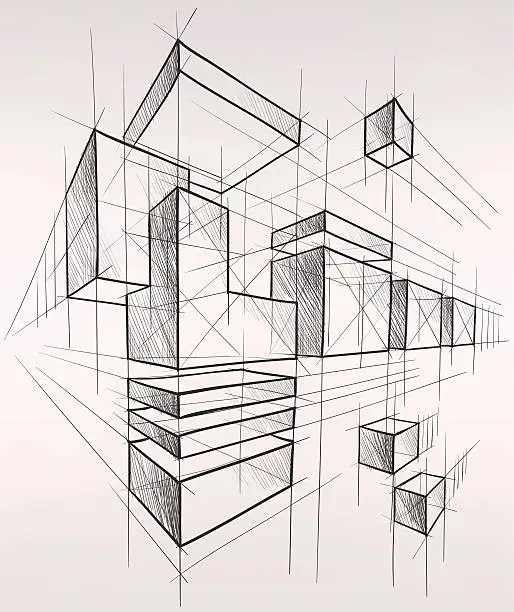 Vector illustration of geometric figures
