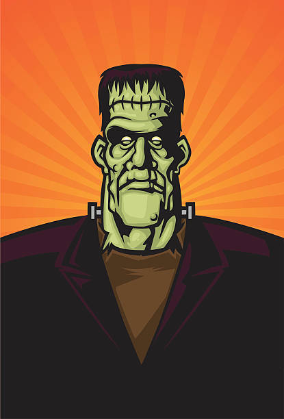 ilustrações, clipart, desenhos animados e ícones de frankenstein - frankenstein