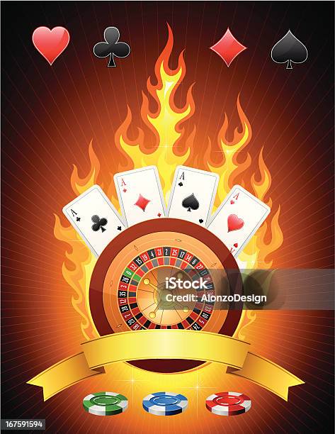 Emblème Du Casino Vecteurs libres de droits et plus d'images vectorielles de Activité de loisirs - Activité de loisirs, Arts Culture et Spectacles, As