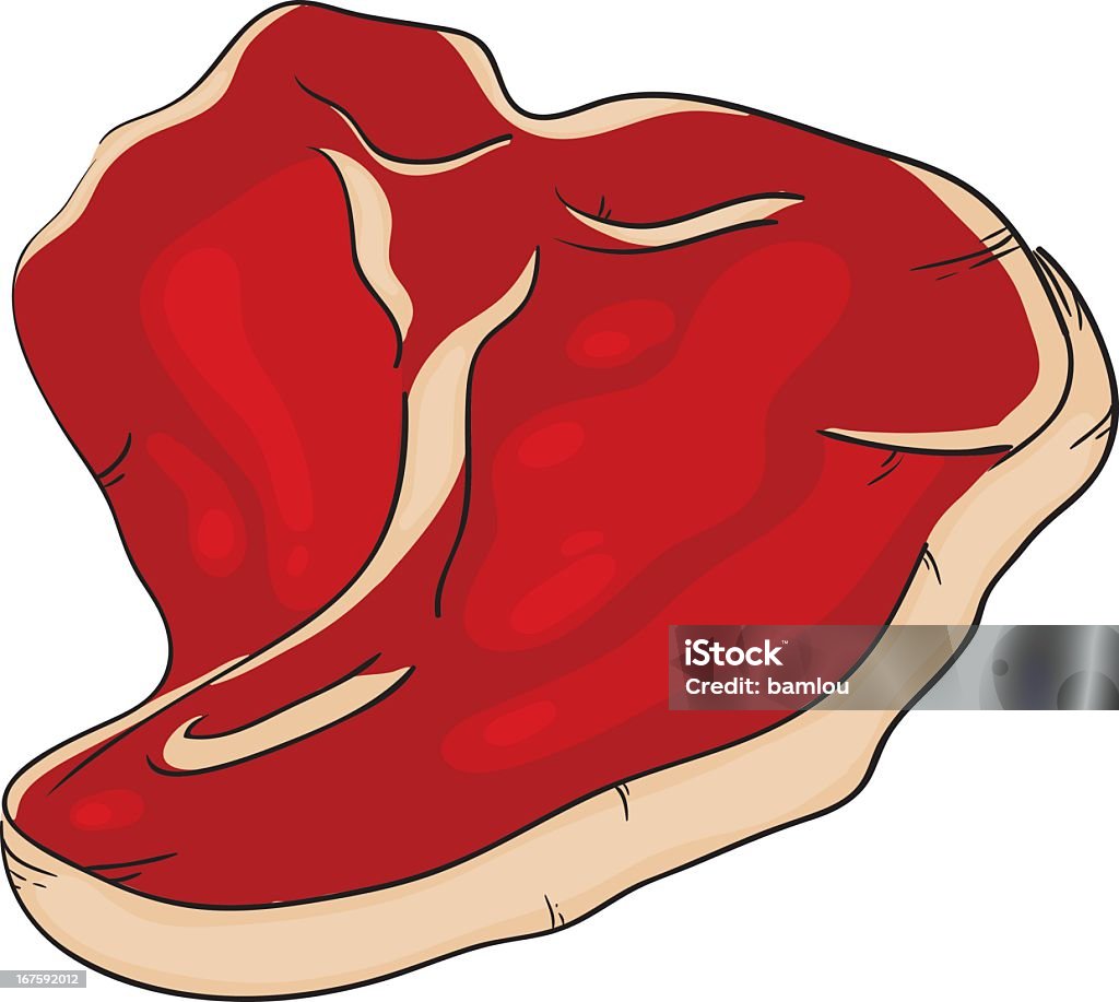 T-Bone - clipart vectoriel de Bifteck libre de droits