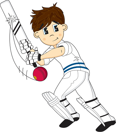 Free download of Cartoon Cricket clip art Vector Graphic