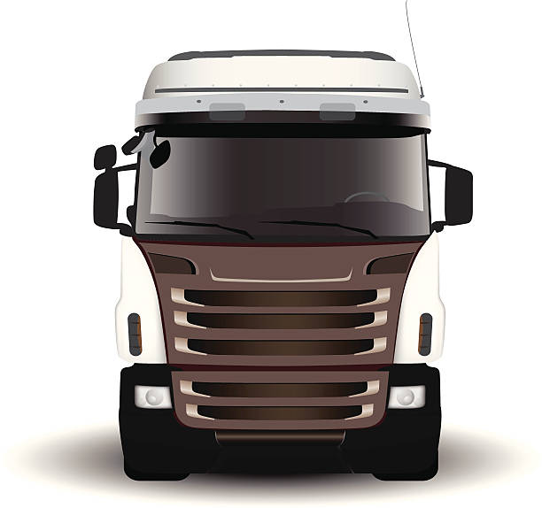 Truck vector art illustration
