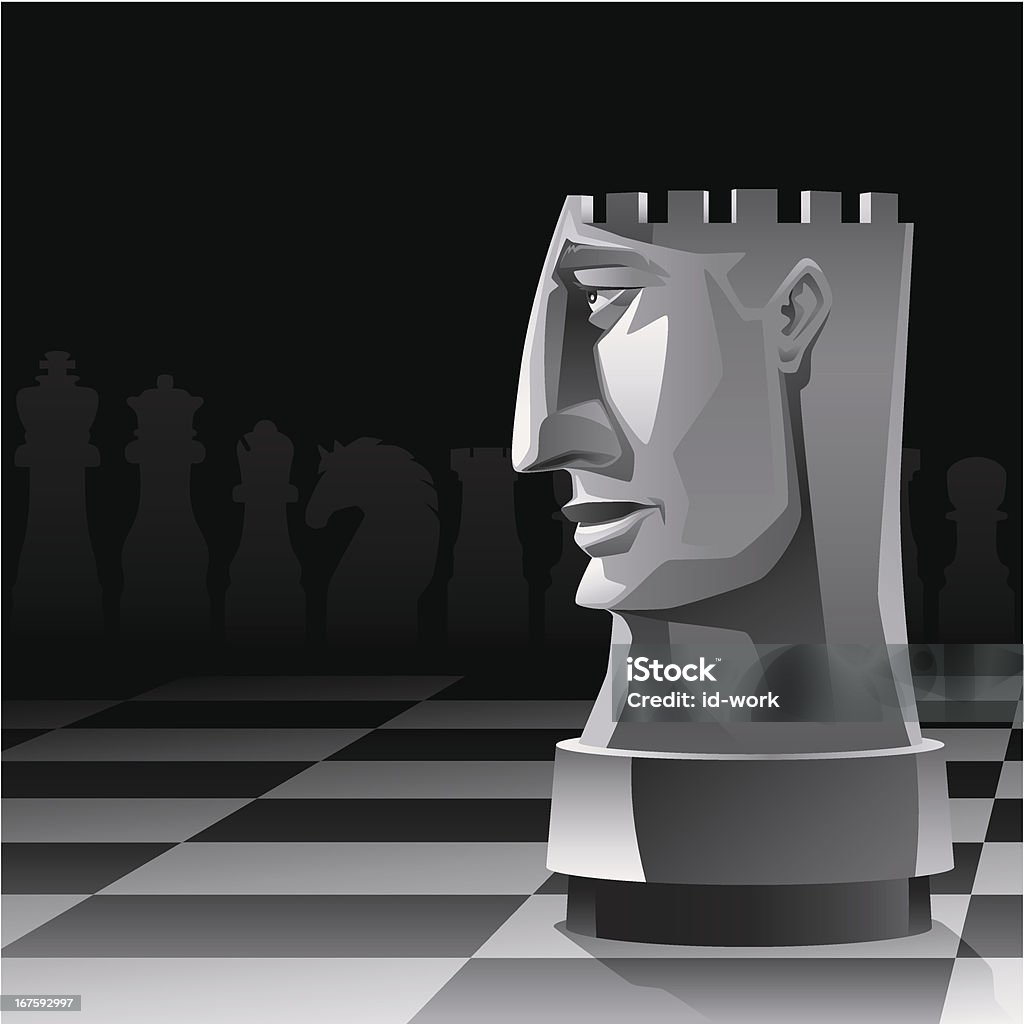 Chess Rook Fanart Rook With Face Stock Illustration - Download Image Now - Chess ...