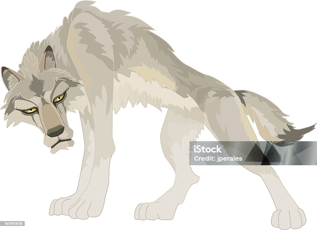 wolf - clipart vectoriel de Loup libre de droits