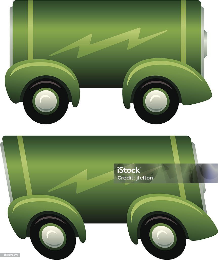 Battery Operated Vehicle Vector illustration of a battery operated vehicle. Activity stock vector