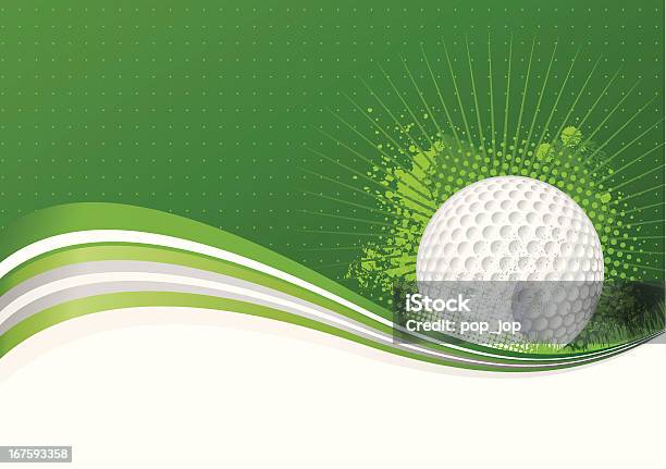 Golf Pattern Abstract Golf Background Stock Illustration - Download Image Now - Golf, Wave ...