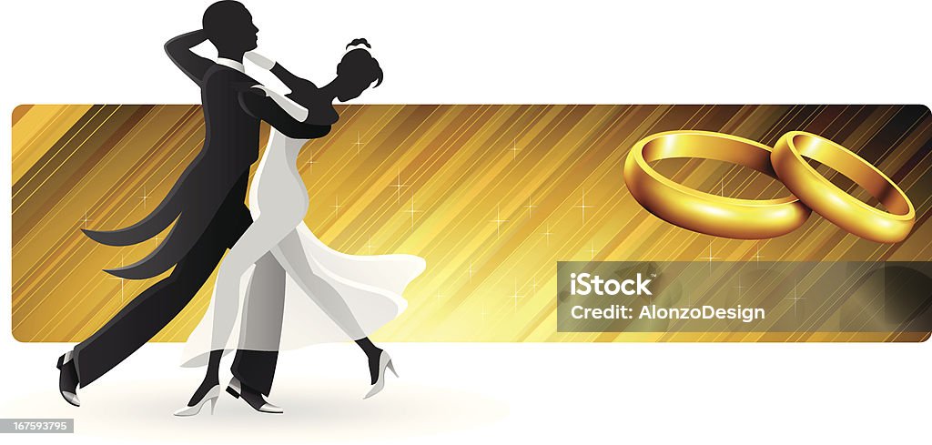 First Dance Graphics First Dance Banner Stock Illustration - Download Image Now - Ballroom ...