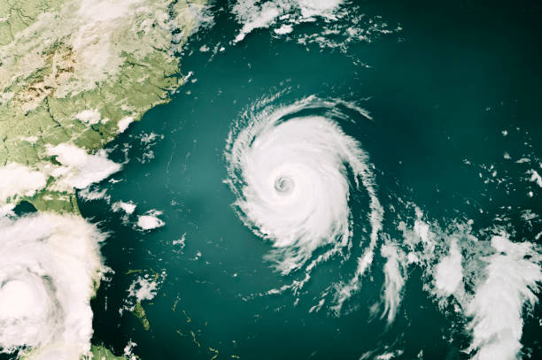 istock Hurricane Franklin 2023 Cloud Map Atlantic Ocean 3D Render Color 1675956187