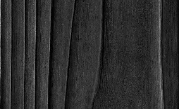istock Overhead view of black wooden table 1675967933