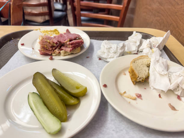 istock leftovers of lunch or dinner in a fast food restaurant 1676038654