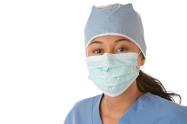 istock Closeup of a young surgical nurse. 167604225