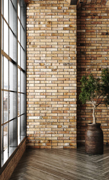 istock Living room loft in industrial style 1676079252