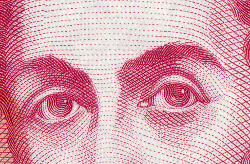 Facial Features Pattern Design on Banknote