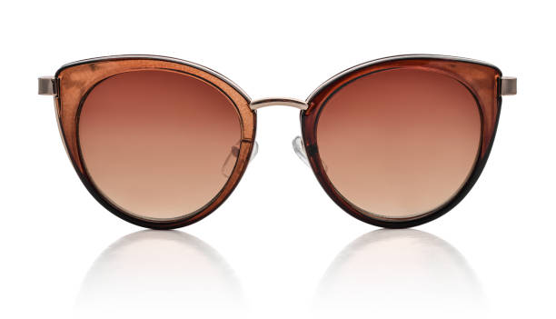 istock Women's sunglasses with brown lenses 1676097638