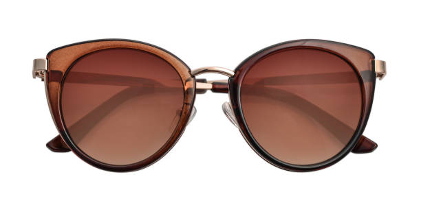 istock Women's sunglasses with brown lenses 1676097649
