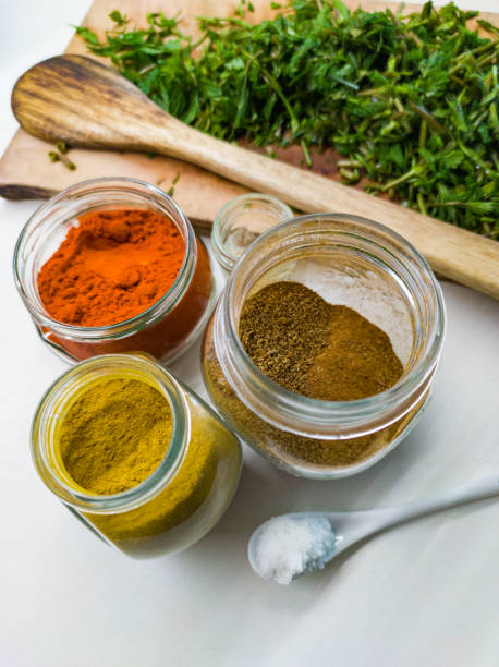 istock Wild Asparagus and Spices  Prepared to be Cooked 1676107753