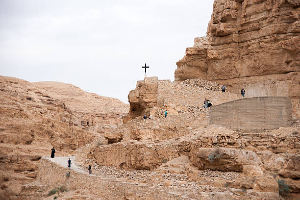 istock Saint George monastery in judean desert 167611450