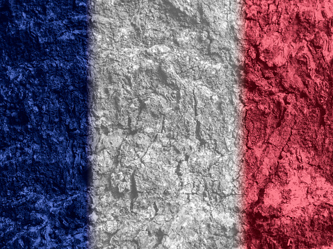 french flag texture as background