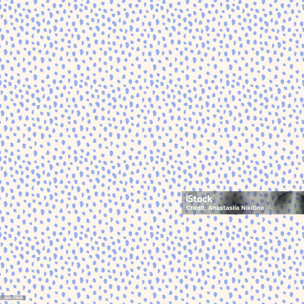 Hand Drawn Paint Splashes Textures Vector Seamless Pattern Stock ...