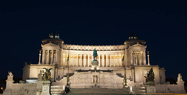 istock Monument Vittorio Emanuele II at Dusk 167618722