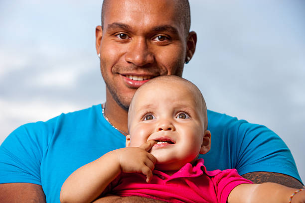 istock Happy Father and Son outdoors Portrait 167619634