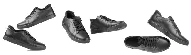 istock black leather sneakers on a transparent white background 1676208950