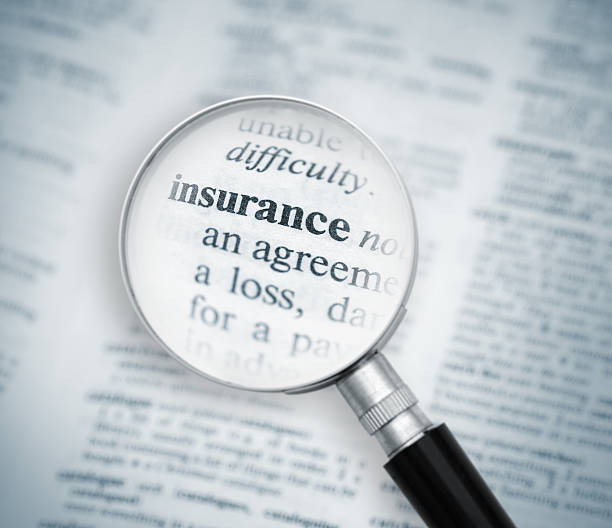 istock Magnifier magnifying the definition of insurance 167628464