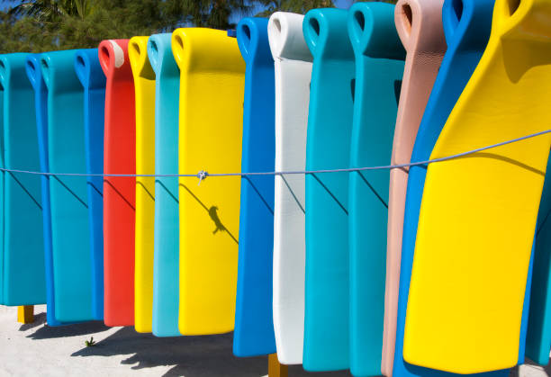 istock Little Stirrup Cay Tourist Beach Equipment 1676289637