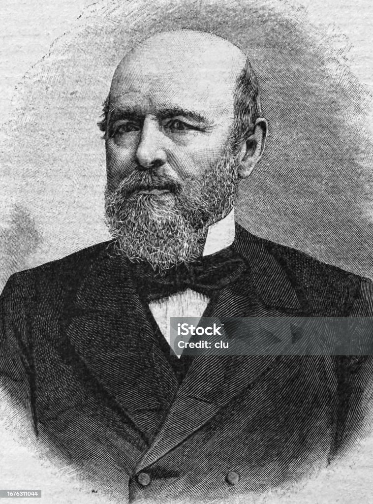 Graf Botho Zu Eulenburg Prussian Prime Minister Stock Illustration