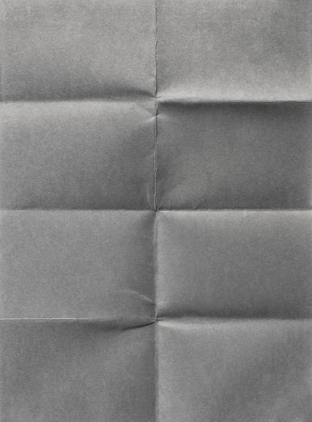 istock Folded paper in eight, close-up 1676316169