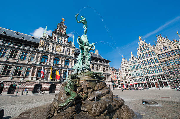 istock Great Market Square of Antwerp 167632644