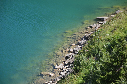 Lioson Lake in Switzerland
