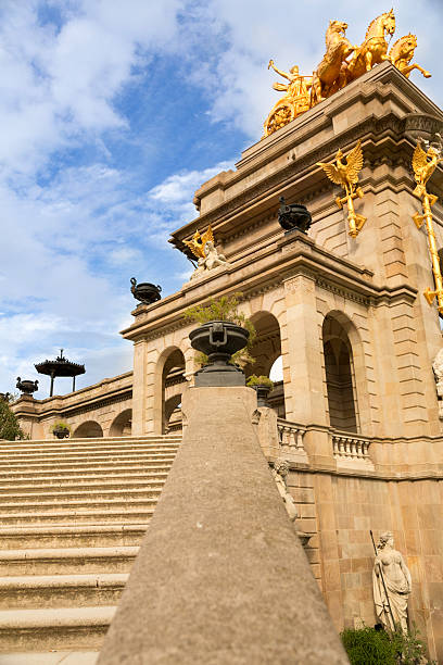 istock Majestic architecture of Ciutadella Park 167653662