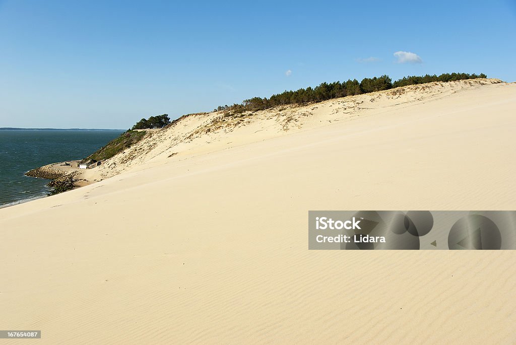 Los grandes dunas de Pyla - Foto de stock de Agua libre de derechos