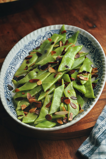 istock Roasted Green Beans with Almond Bacon 1676663610