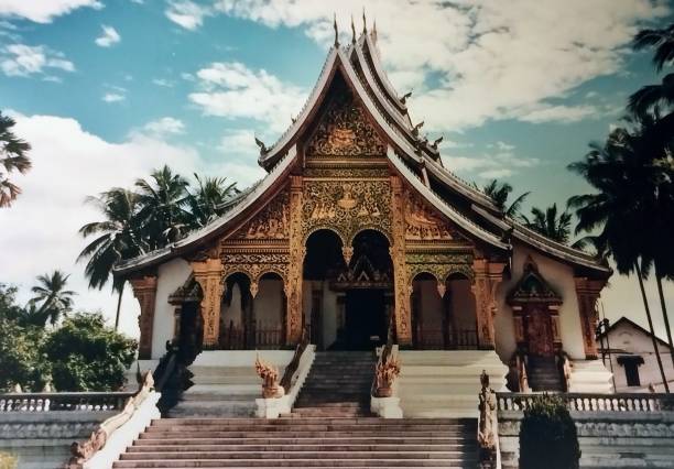 istock Haw Pha Bang Temple in Luang Prabang 1676666959