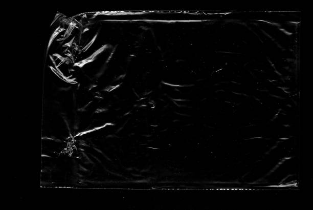istock Wrinkled plastic film wrapper photograph 1676823801