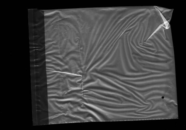 istock Wrinkled plastic cellophane film 1676823811