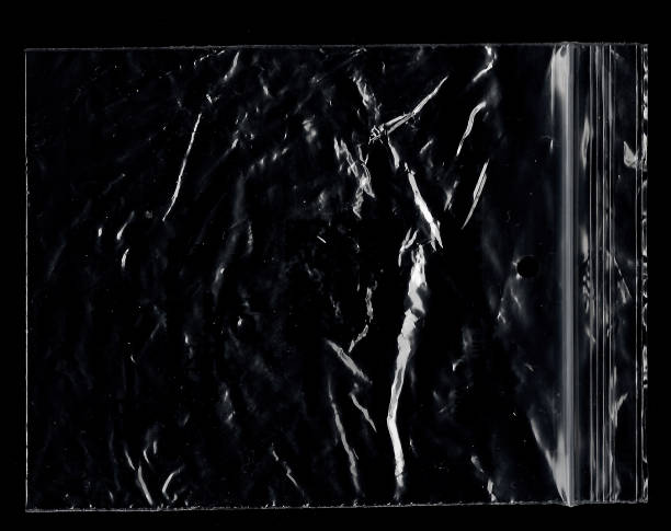 istock Wrinkled plastic cellophane film 1676823838