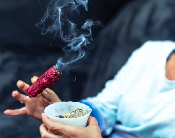 istock Burning sage ceremony spirituality 1676827218