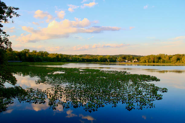 istock Congers Lake at Dusk 1676852725