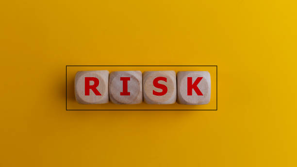 istock Wooden cubes with the word risk. Risk-taking, risk management, or assessment concept. 1676852823