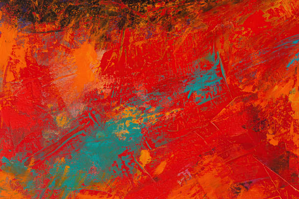 istock The expressive brushstrokes on this canvas create an artful and dynamic abstract background 1676876022