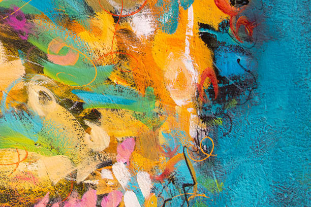 istock The expressive brushstrokes on this canvas create an artful and dynamic abstract background 1676878407
