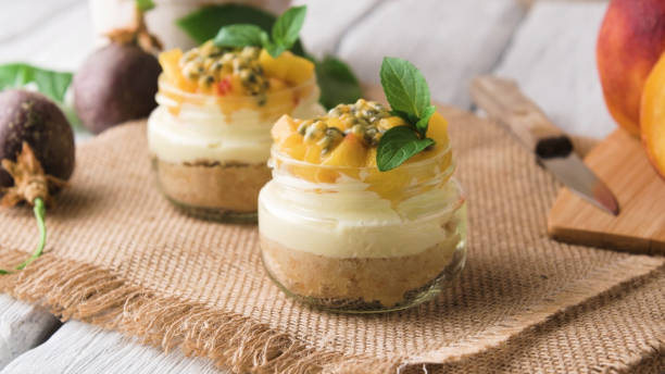 istock Desert with yogurt and passion fruit 1676944038