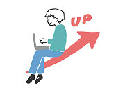 handgezeichnete-illustration-eines-mannes-der-sitzt-und-laptop-benutzt-um-leistungen-zu.jpg?b=1&s=170x170&k=20&c=A_NQIWgKDORyCvQ9du2eYVXbuyOsmJCIZcqQrK_3WHw=