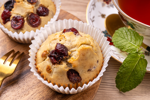 mixed berry muffins