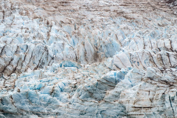 istock Glacier details of blue and white ice 1677189641