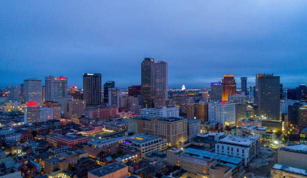 istock The New Orleans skyline at twilight 1677218096